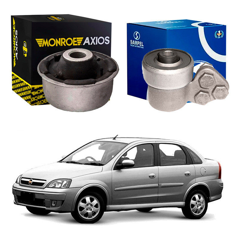 Par Bucha Bandeja Dianteira Corsa Sedan 1.0 2003 A 2012