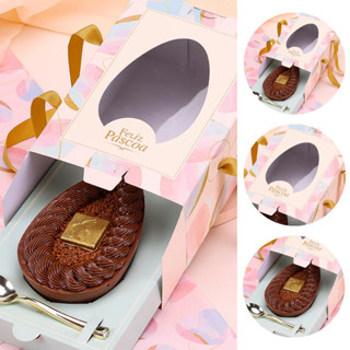 5 CAIXA P/ OVO COLHER PREMIUM COM ALÇAS 250/350/500G CELEBRAR 5599 ( PASCOA JANGO 2026 ) em Oferta na Shopee