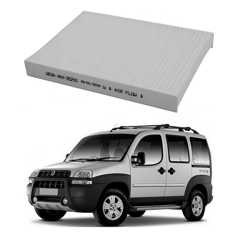 Filtro Ar Condicionado Doblo Adventure 1.8 8v 2003 A 2010