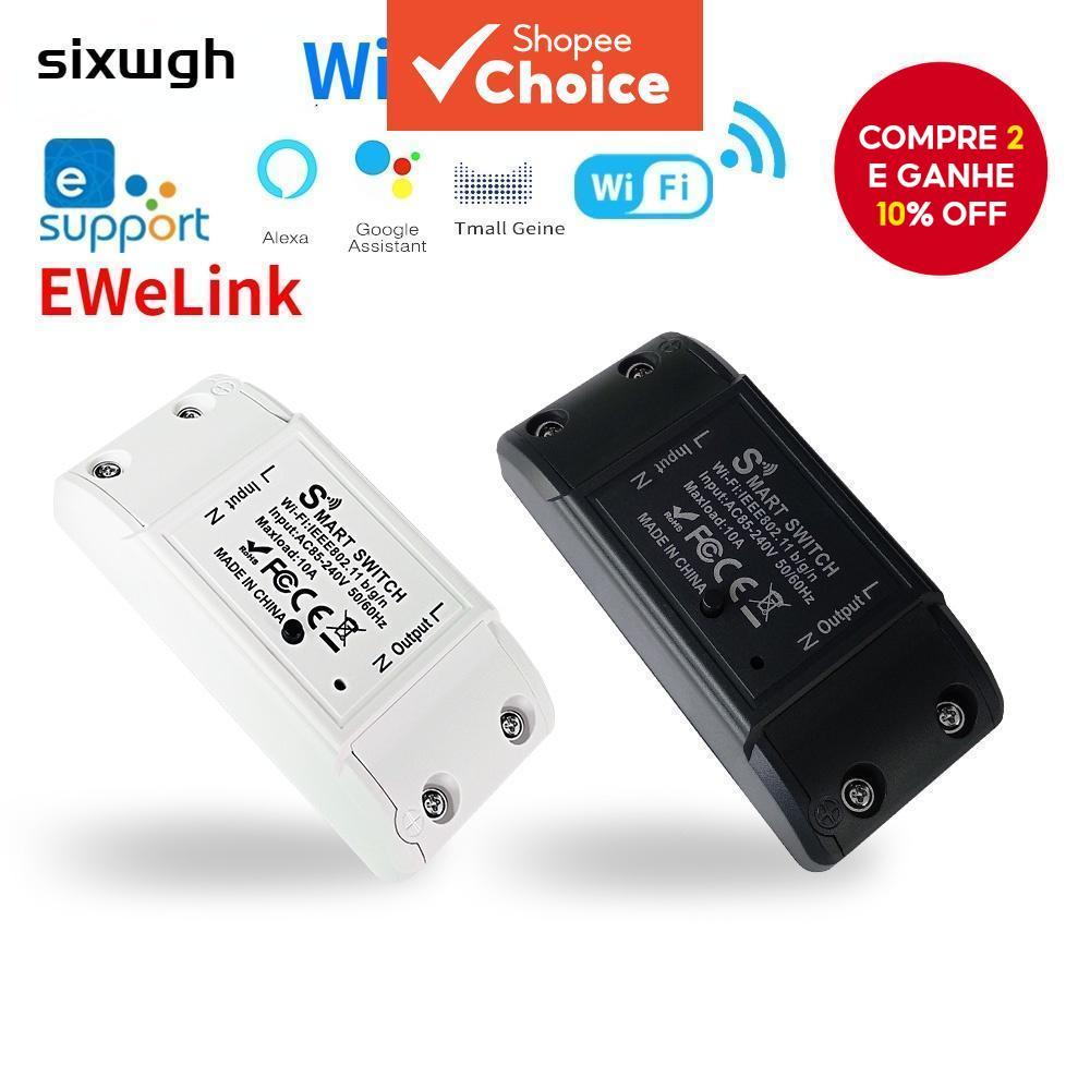 EWeLink WiFi Smart Switch App Controlador Sem Fio Alexa Google Home