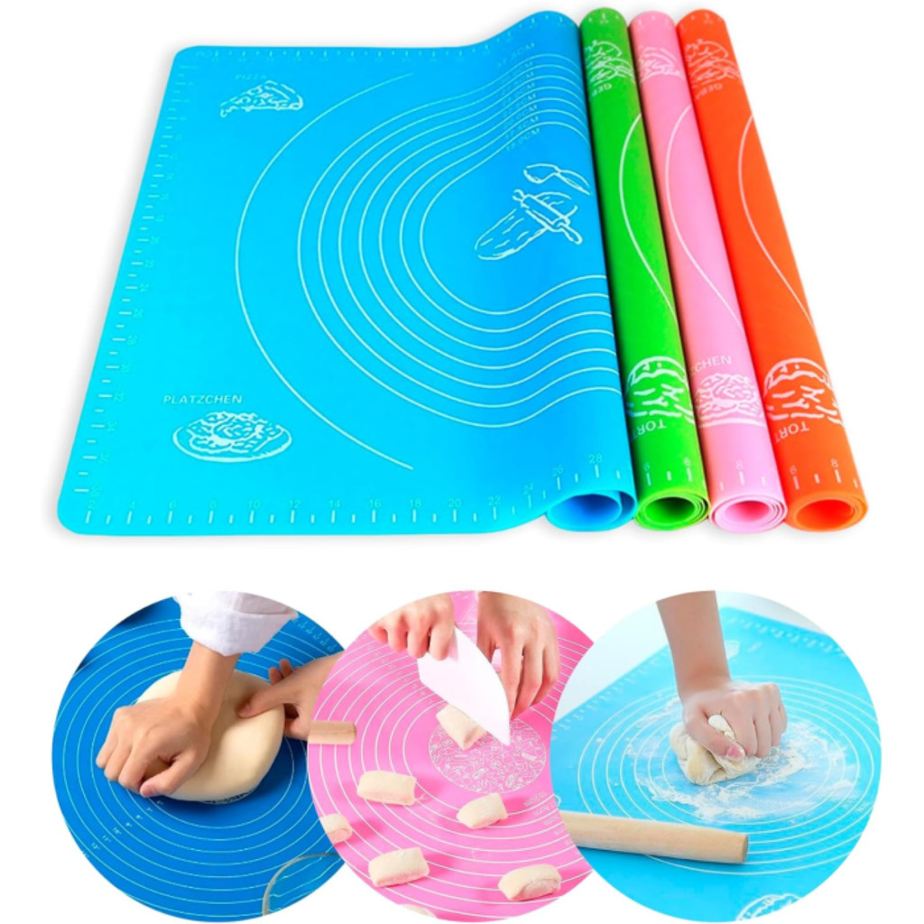 Tapete Culinário  de Silicone com Medidas CK5189 Clink Sortido