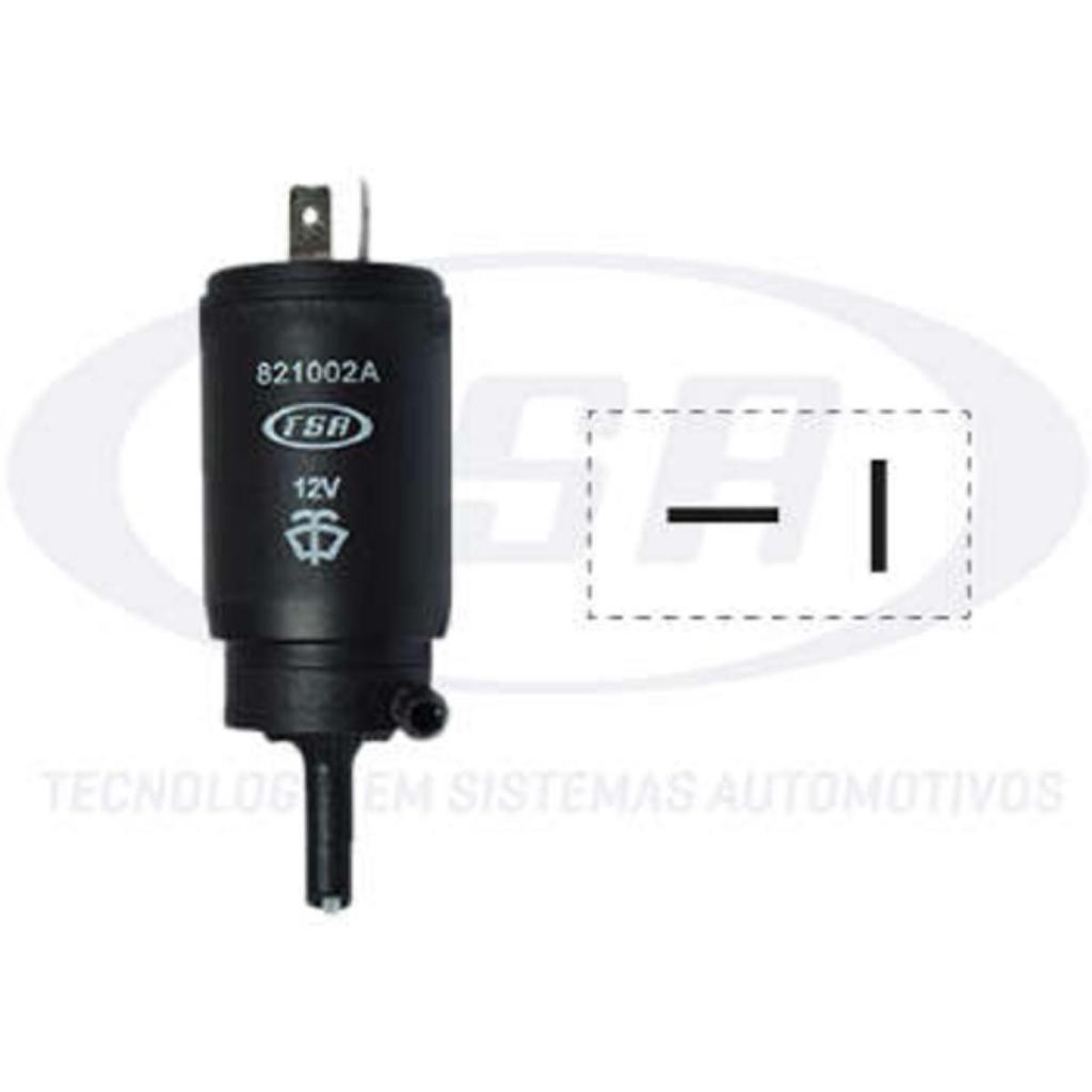 Bomba do lavador do para-brisa Chevrolet Celta 2000 a 2016