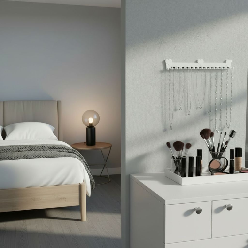 Organizador De Colares e Joias Bijuterias Aneis Suporte De Parede Coração Luxuoso Decorativo em Oferta na Shopee