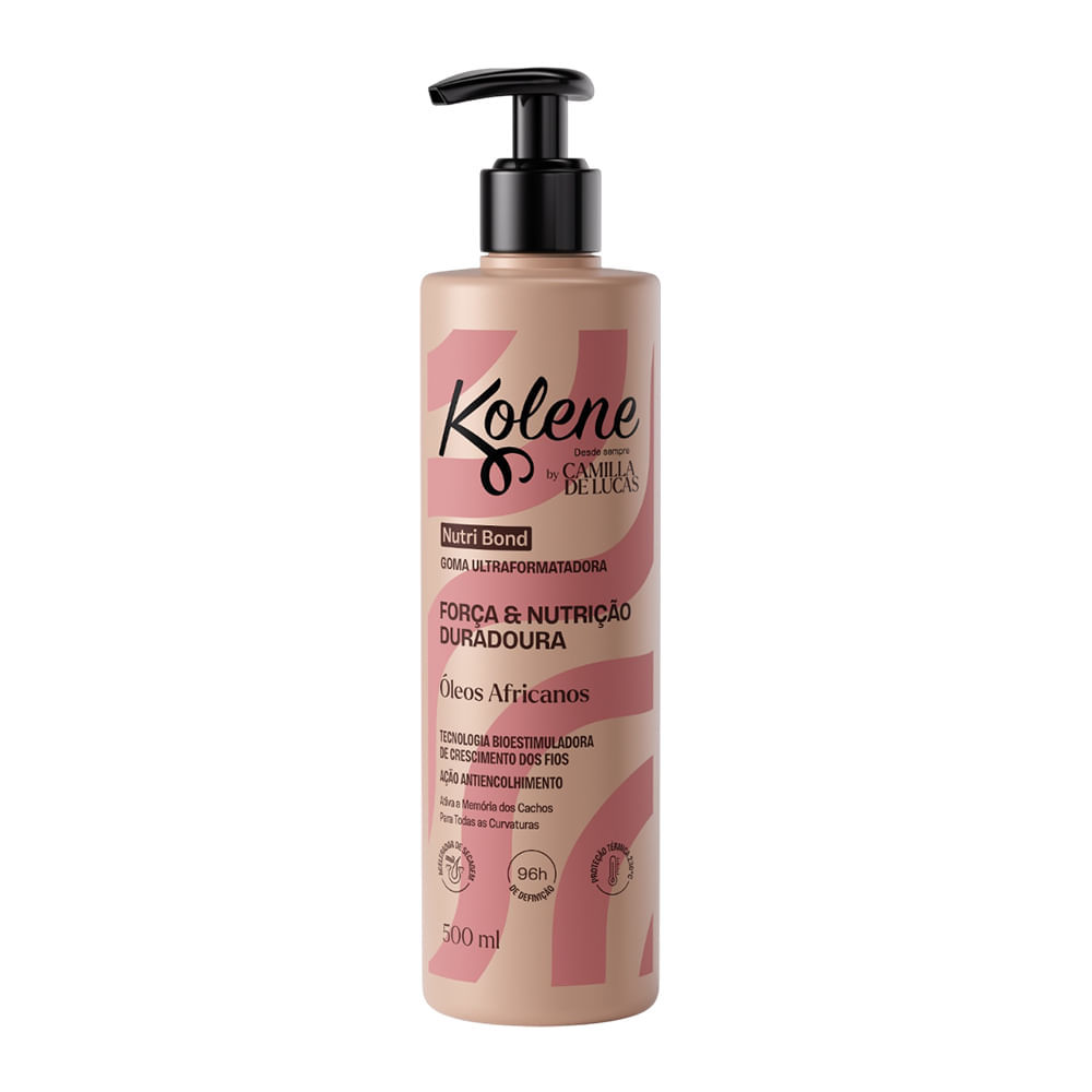 Goma Ultraformatadora Kolene Nutri Bond By Camila De Lucas 500ml em Oferta na Shopee