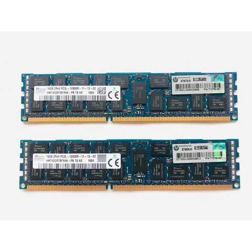 Memoria Servidor Sk Hynix Ddr3 16gb 2rx4 Pc3l-12800r Ecc Reg