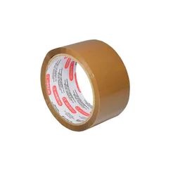 Fita para embalagem marrom 48mmx100m Qualitape Adelbras