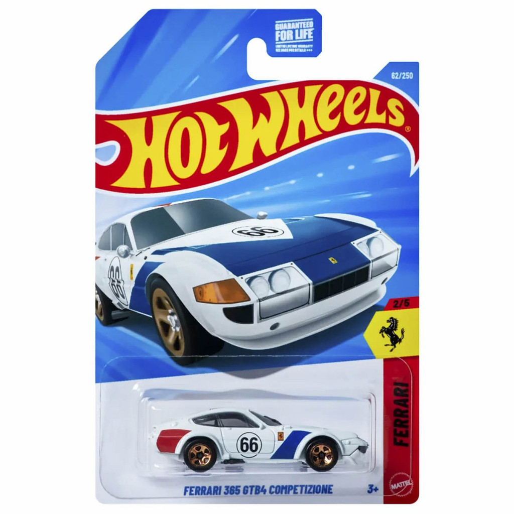 HOT WHEELS FERRARI - FERRARI 365 GTB4 COMPETIZIONE - JJJ30