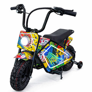 Mini Moto Elétrica Infantil 6,5 300w 60kg 21km/h Com Led Freio a disco em Oferta na Shopee