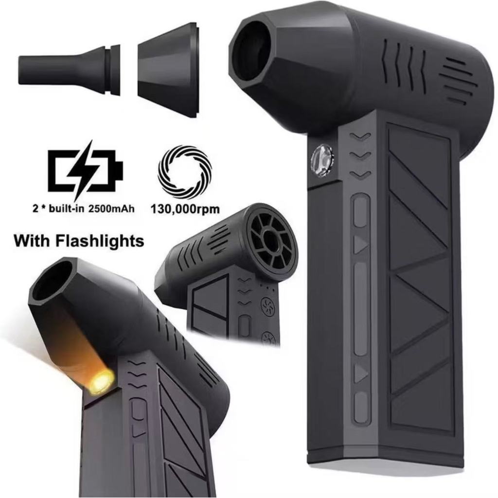 Mini Jet Fan Soprador Turbo 130000RPM Portátil Recarregável Para Limpeza PC Teclado Carro