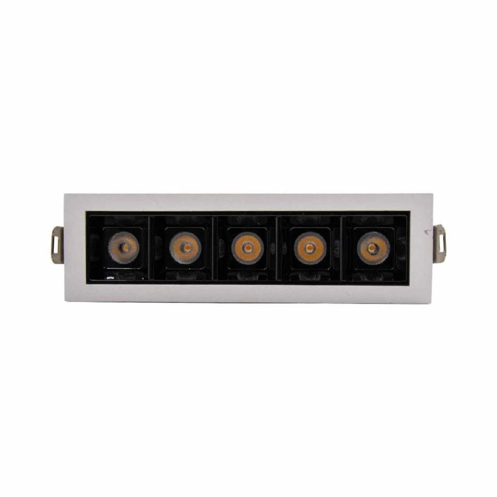 Spot LED Linear de Embutir Calli | 10W | 3000K | IRC 90