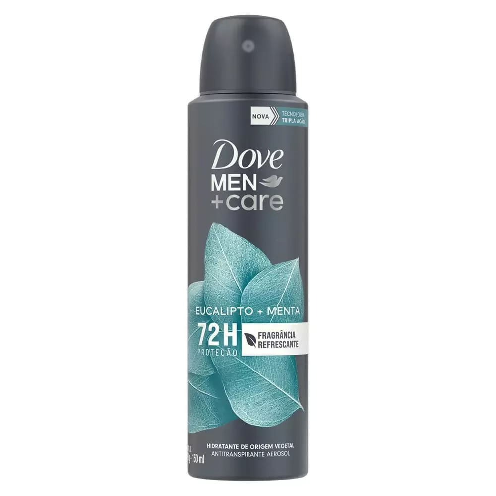 Desodorante Aerosol Dove Men Eucalipto 150ml em Oferta na Shopee