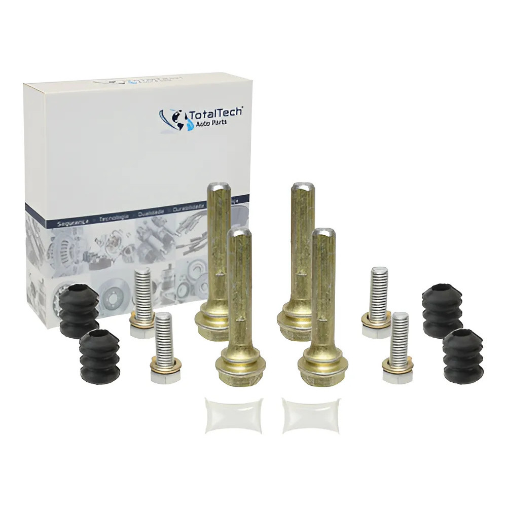 Kit 4 Pinos Guia Pinca Freio Dianteira L200 Triton 2011 2012
