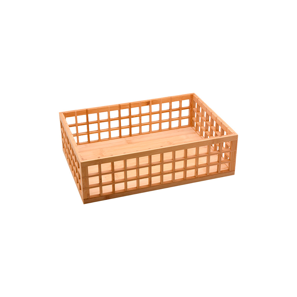 Caixa Em Bambu 38cm - Oikos em Oferta na Shopee