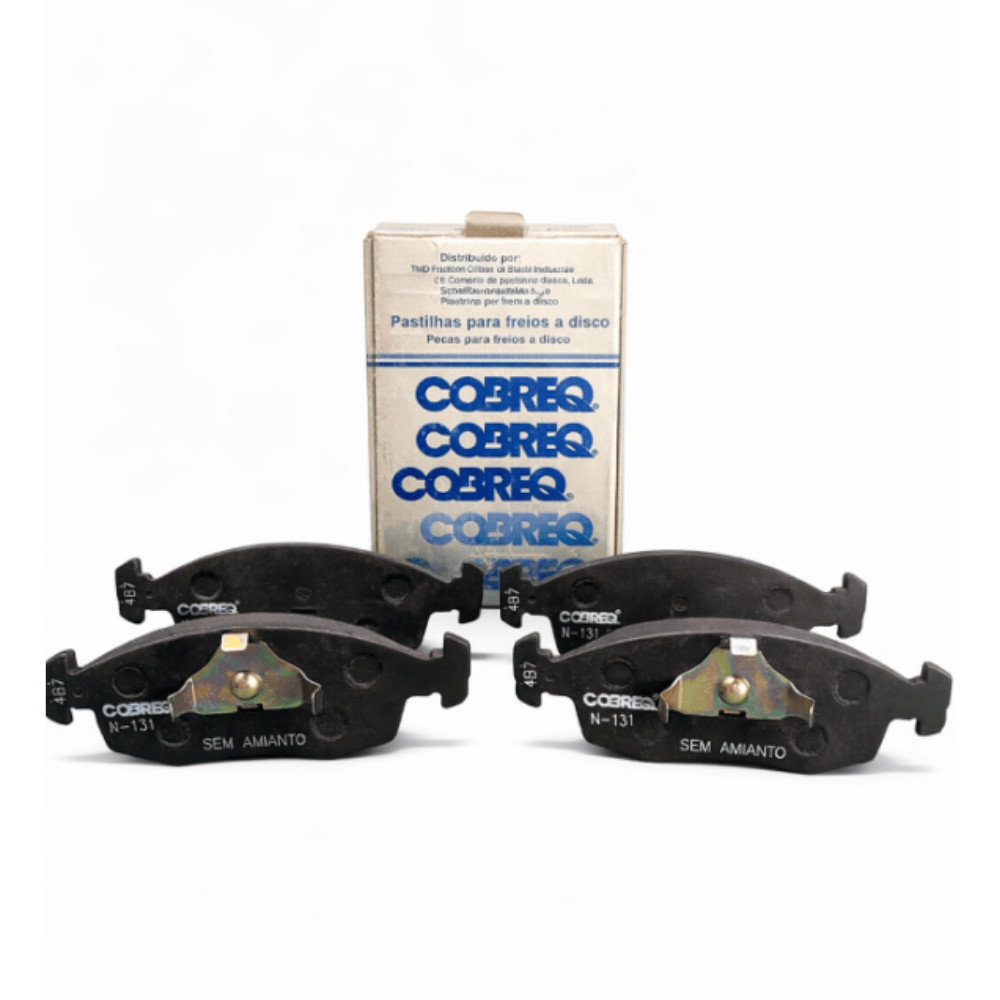 Pastilha Freio Dianteira Cobreq Gol GTI 1993 a 1997 Escort XR3 Verona Logus Pointer 2.0