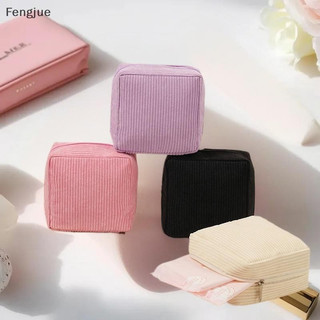 Bolsa de Higiene Pessoal Fengjue, Bolsa para Absorventes Higiênicos, Caixa de Armazenamento de Cosméticos Bonita, Cabo B