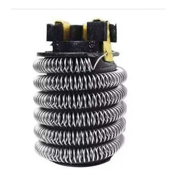 Resistência Ducha Ss 5200w 220v Hydra Corona Ss Duchinha Ss Acabamento Metálico Cor Preto