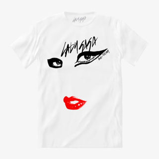 Camiseta Lady Gaga - Born This Way Crew em Oferta na Shopee