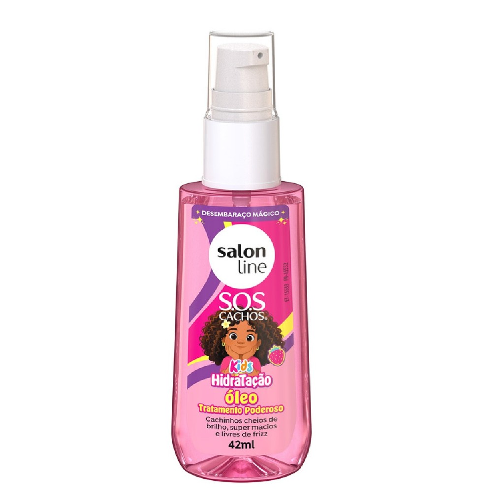 Salon Line SOS Cachos Kids Hidratação Óleo 42ml em Oferta na Shopee