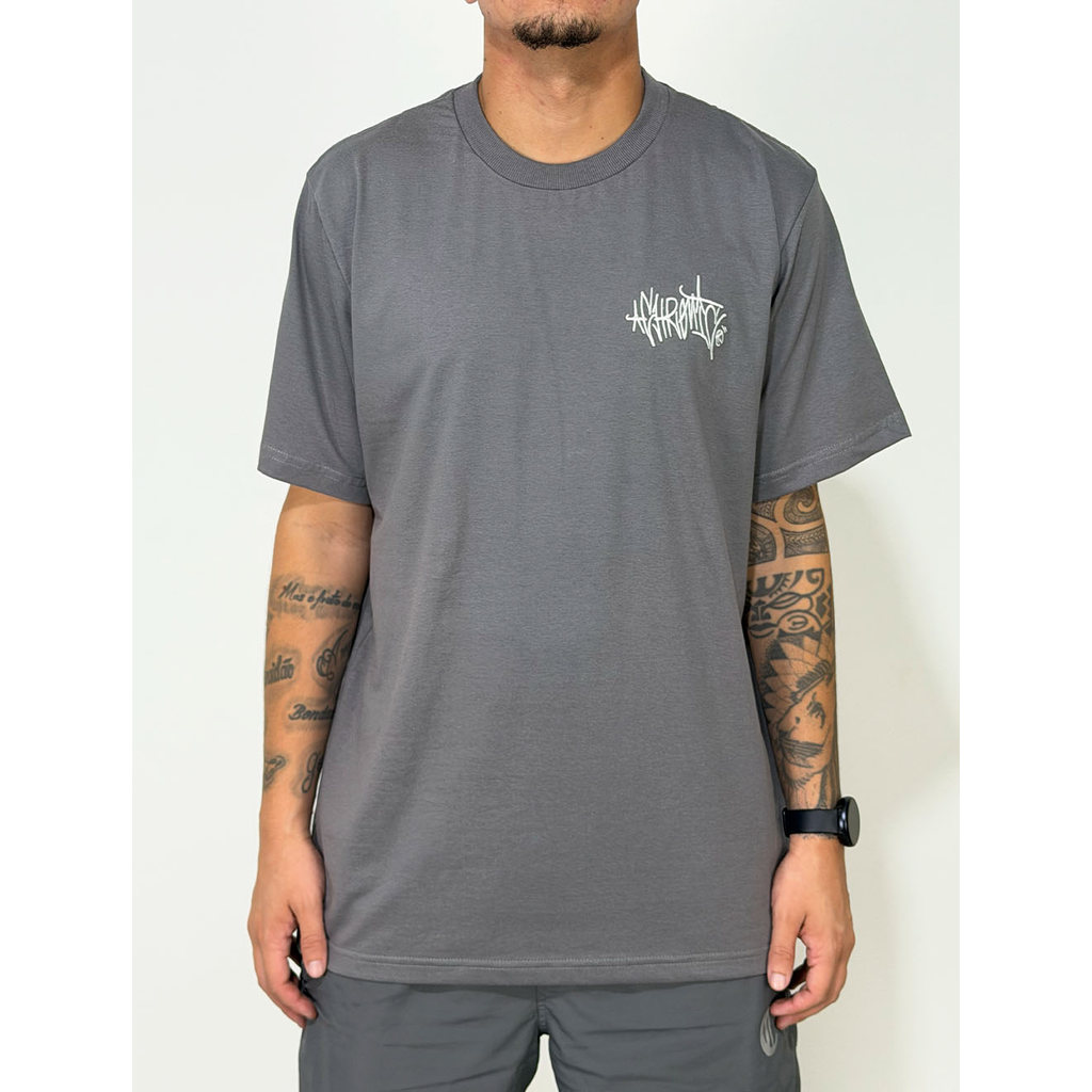 Camiseta Chronic Tag Change Up Logo - Cinza