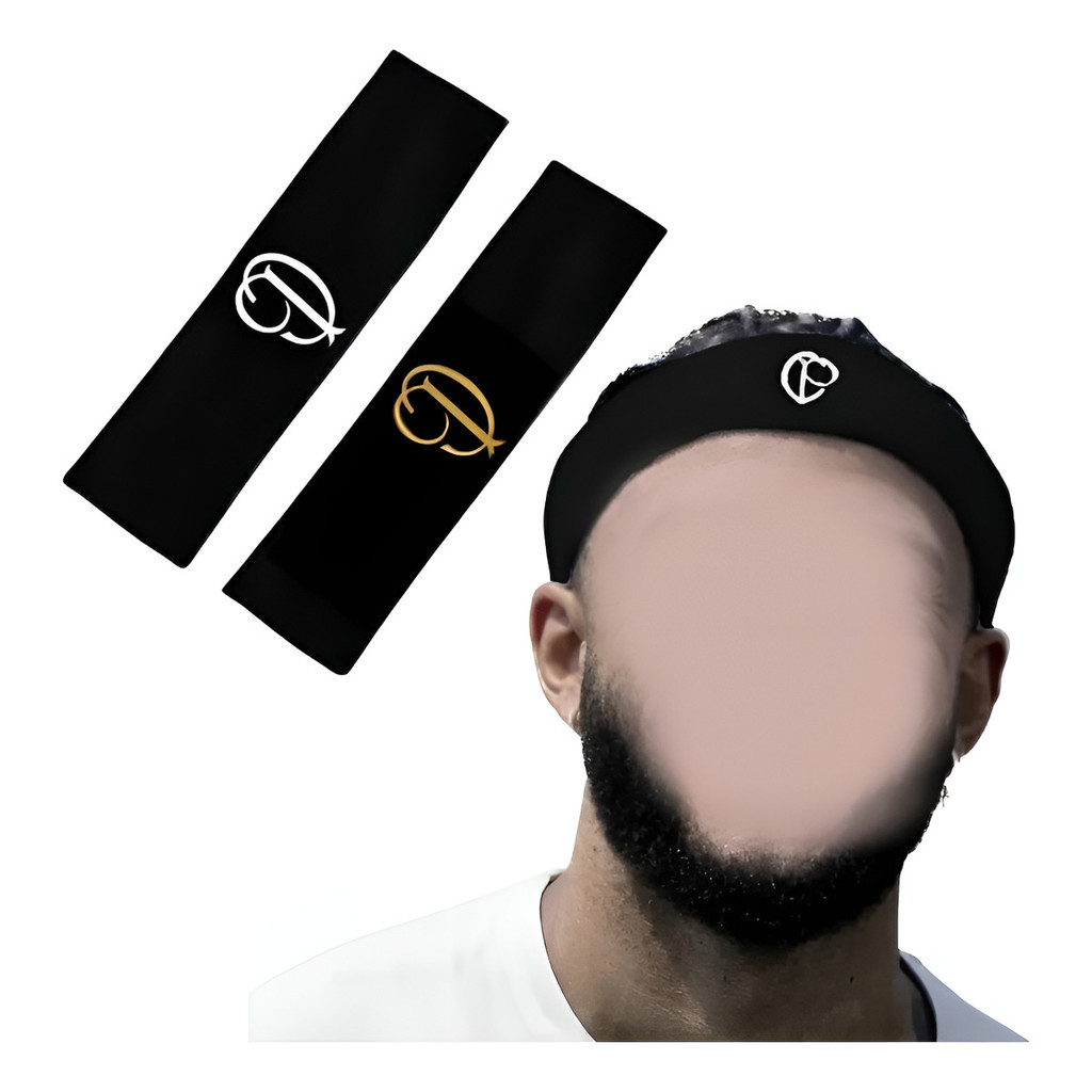 Kit 2 Faixas Corinthians Testeira De Cabelo Menphis Depay