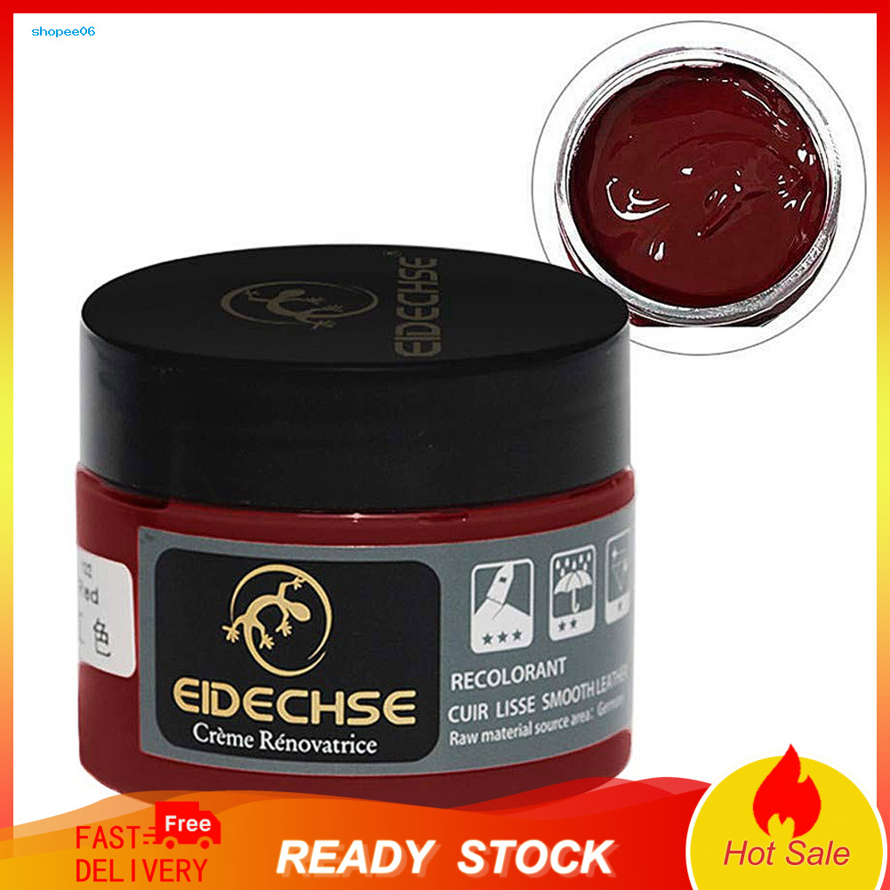 Pasta De Creme De Reparo De Couro Falso Brilho Polonês Cuidado Para Sapatos De Sofás De Assento De Carro