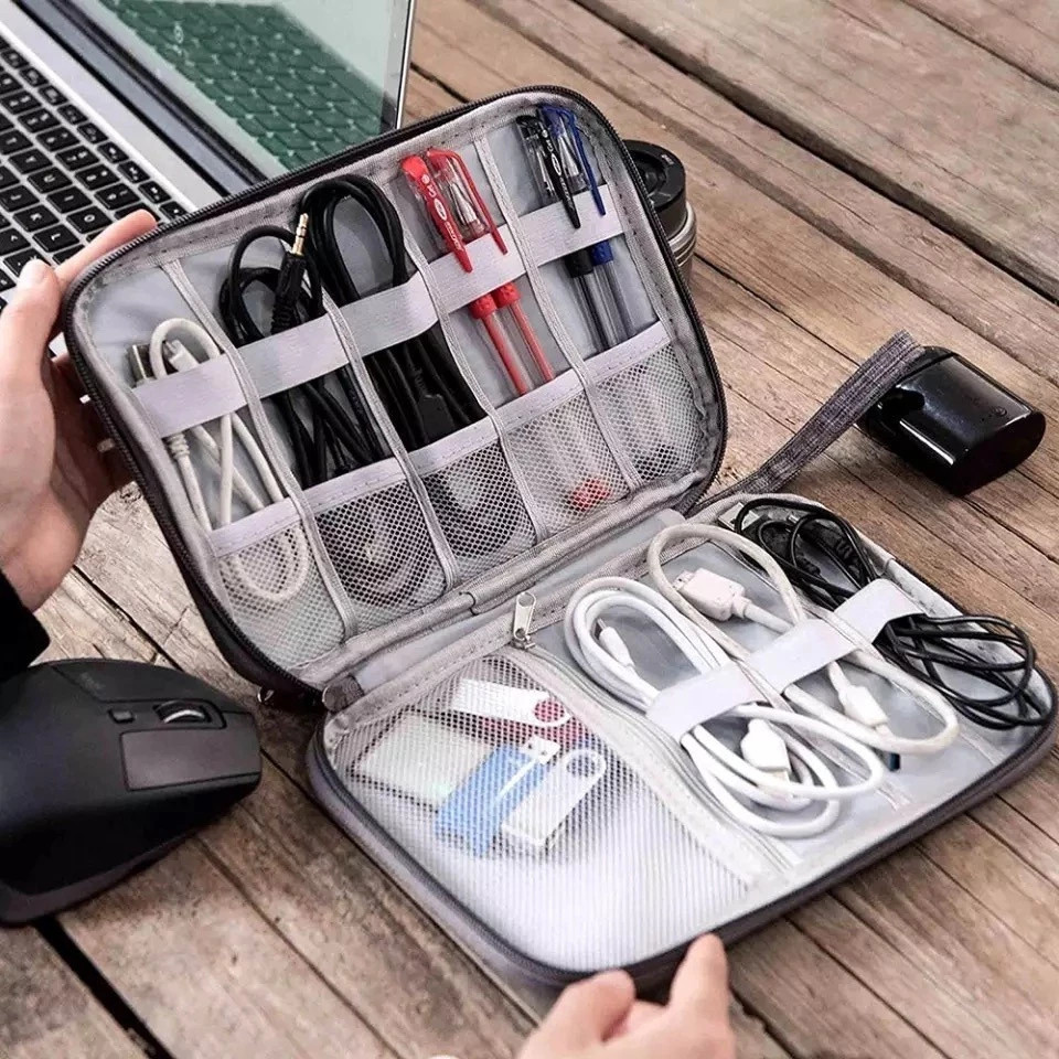 Bolsa de armazenamento de cabo USB em Oferta na Shopee