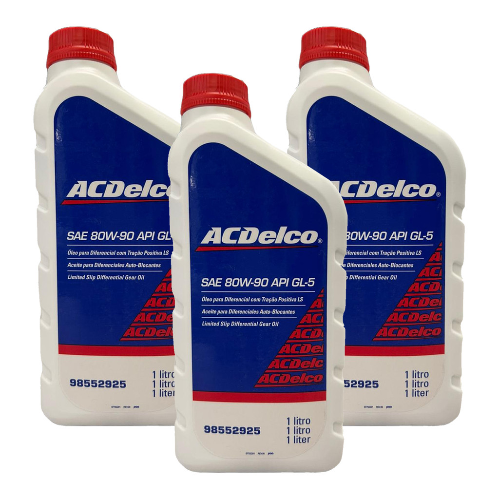 3L Óleo para Diferencial LS SAE 80W90 API GL5 98552925