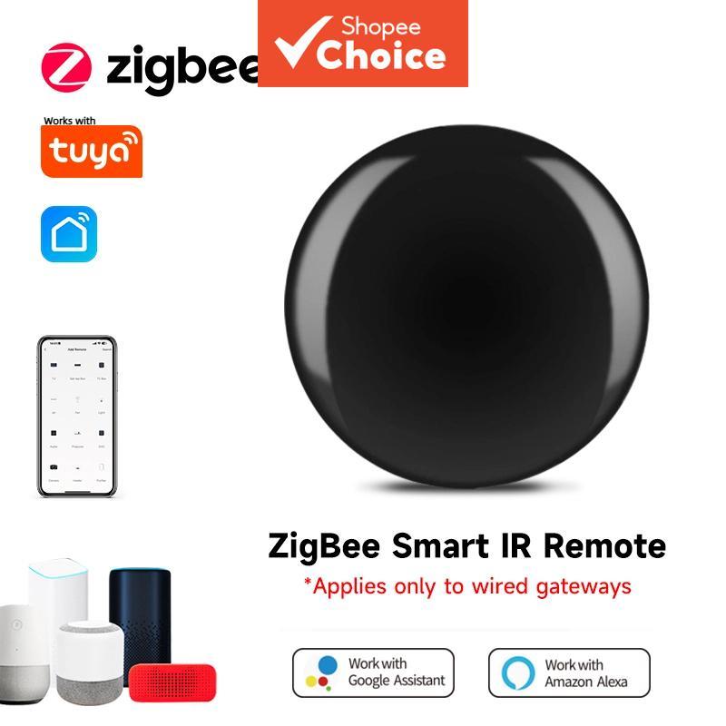 Compatível com o controle remoto universal infravermelho Zigbee da Tuya, controle de um toque de condicionadores de ar