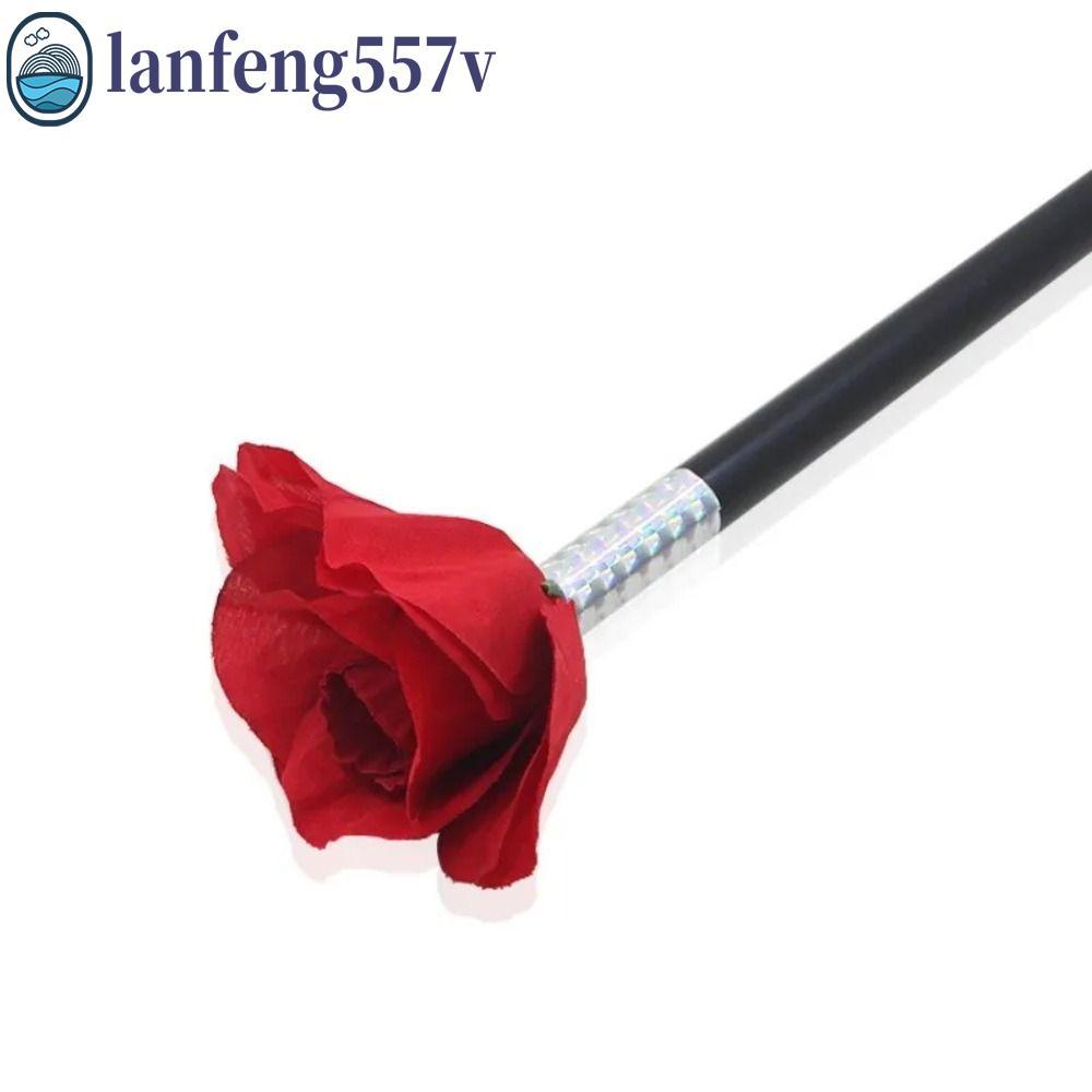 LANFENG Vara Para Rosa , Truques De Mágica De Flor Surpresa De Brinquedo Engraçado , Novidade , Truque , Mágico