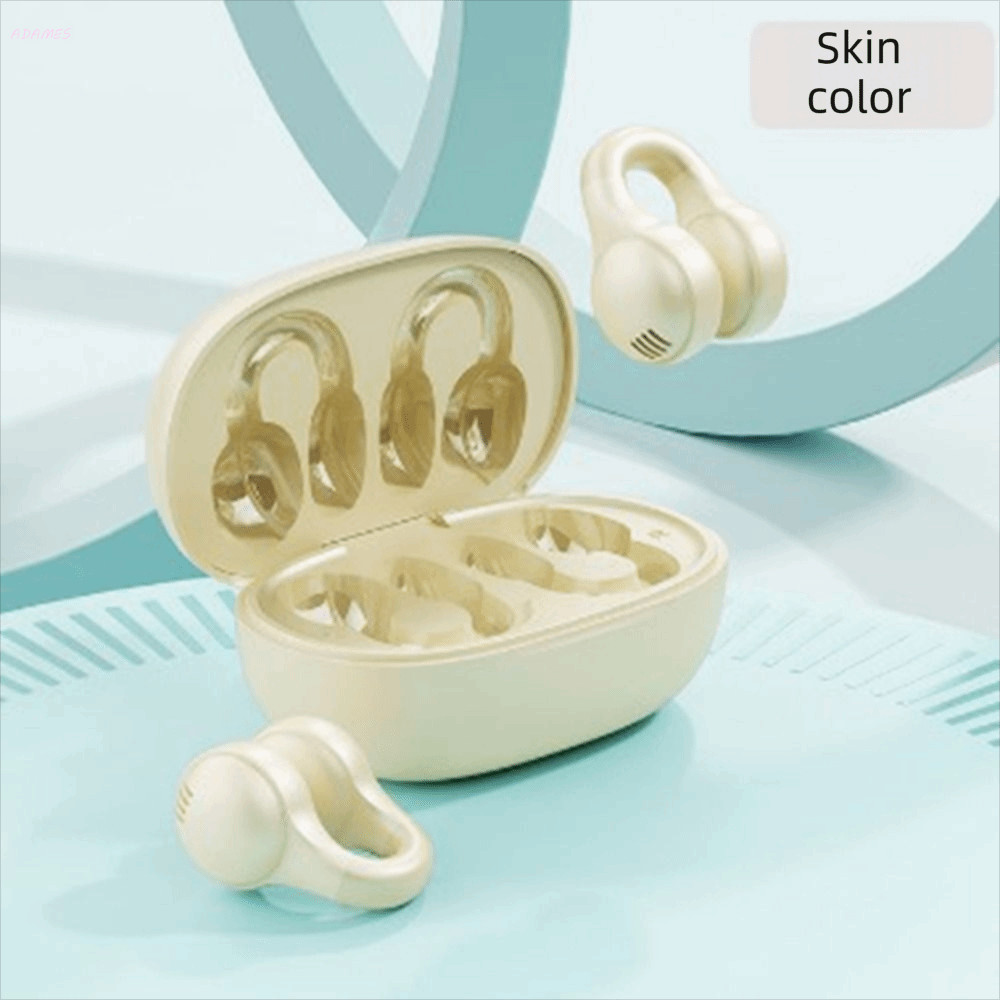 Fones De Ouvido De Condução Óssea ADAMES , Sem Fio Aberto Bluetooth5.4 , Fone Bluetooth De Longa Duração Da Bateria