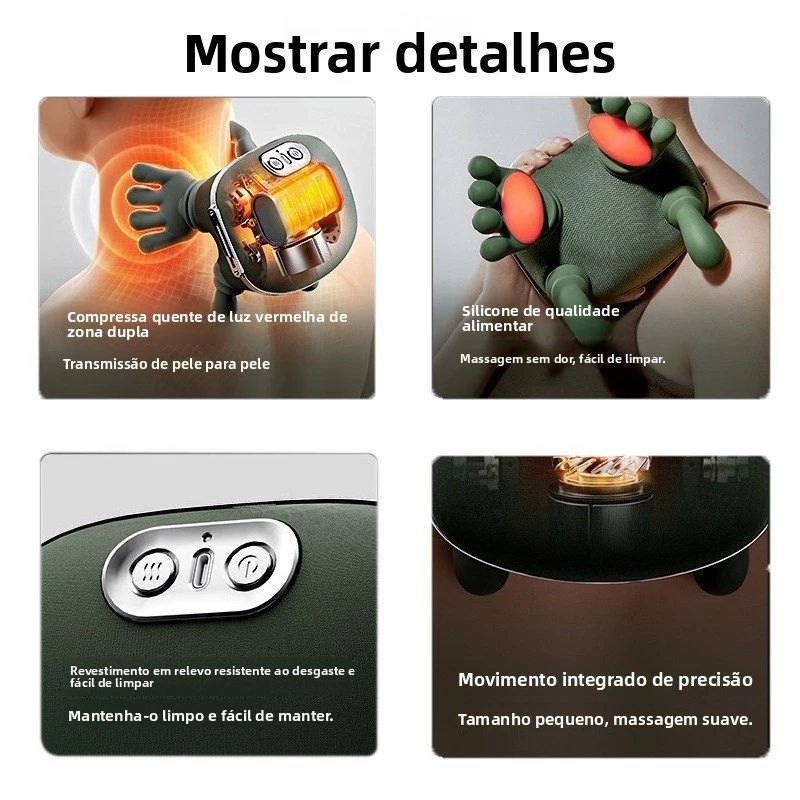 Massageador elétrico portátil para pescoço — foto 9