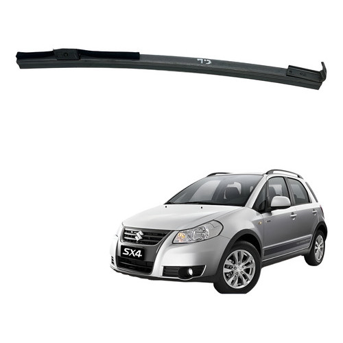 Guia Do Vidro Porta Traseira Ld Suzuki Sx4 2012/14 Prateado