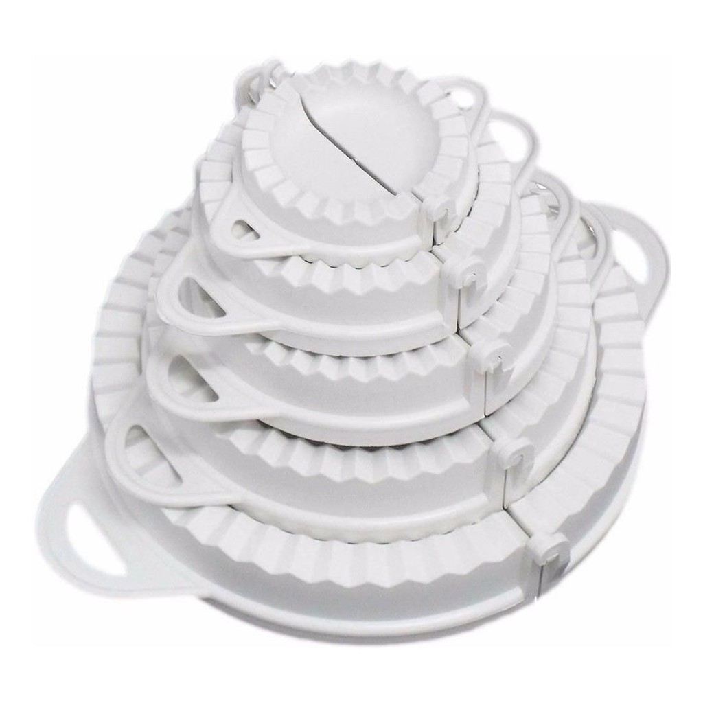 Forminha Fecha Pastel Fogaça Risole Salgados Kit 05 Pçs