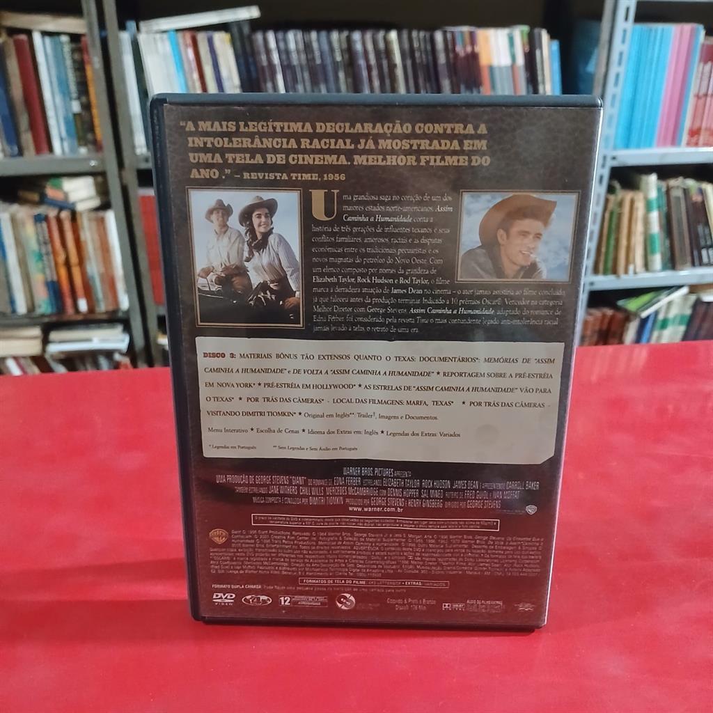 DVD assim caminha a humanidade edição especial - disco 3 (extras) direção george stevens