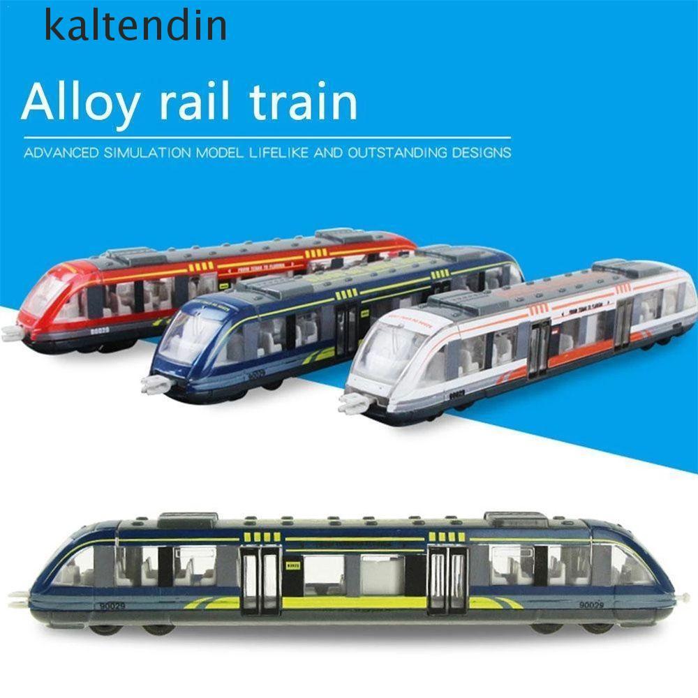KALTENDIN Simulação Trem Brinquedo Brinquedos Educativos Especial Metro Metrô Liga Modelo Diecast