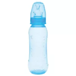 Mamadeira Kuka Aquarela Azul Bico Ortodôntico 250ml