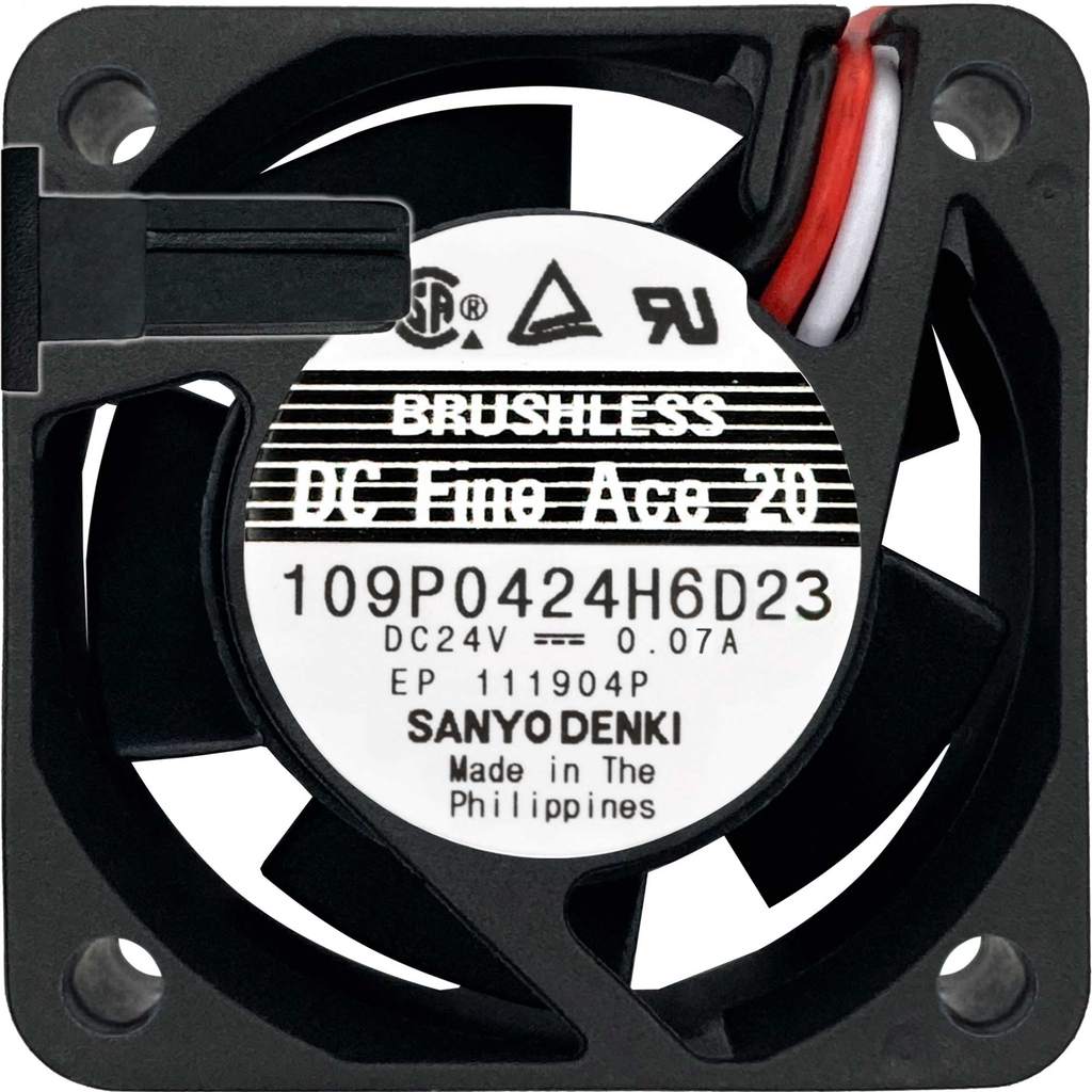 Ventilador 109P0424H6D23 24V 0.07A 1.68W 3P 4020 Fanuc