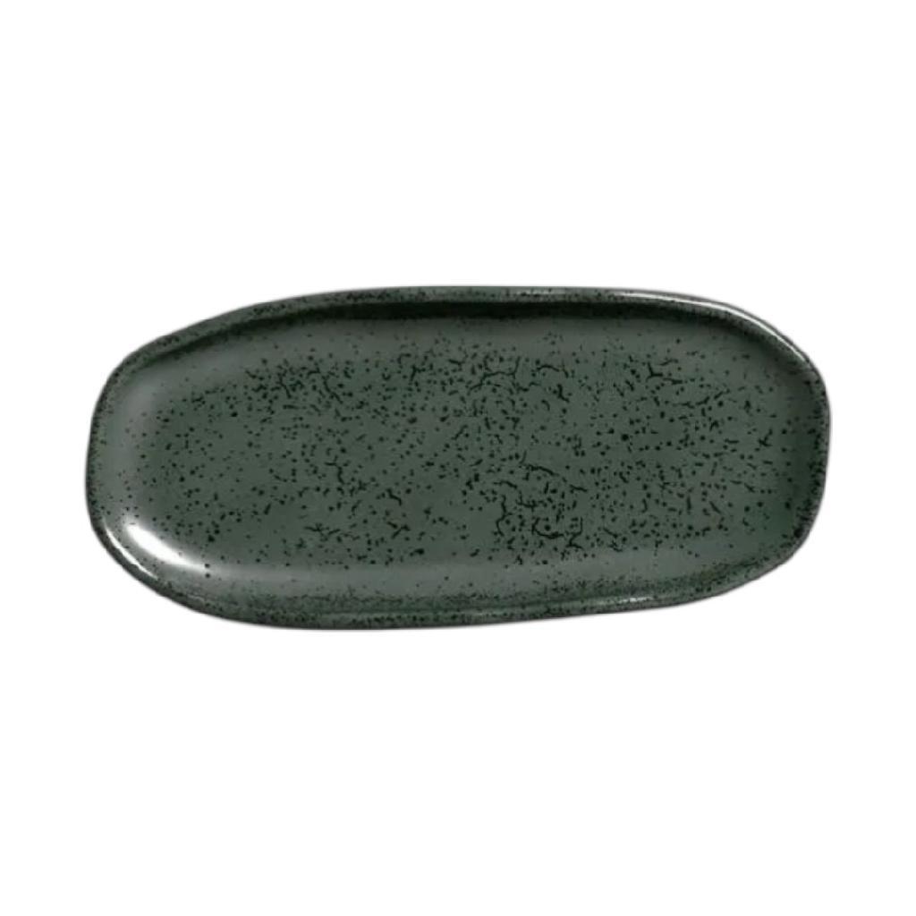 Petisqueira Mini Travessa Cerâmica Orgânica 16,5cm Ideal Para Mesa De Frios Molhos E Sushi