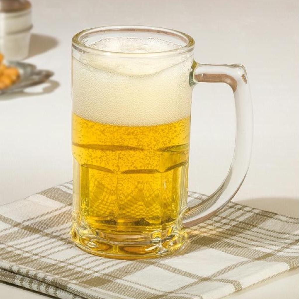 Caneca de Vidro 320ml para Cerveja, Chopp e Drinks