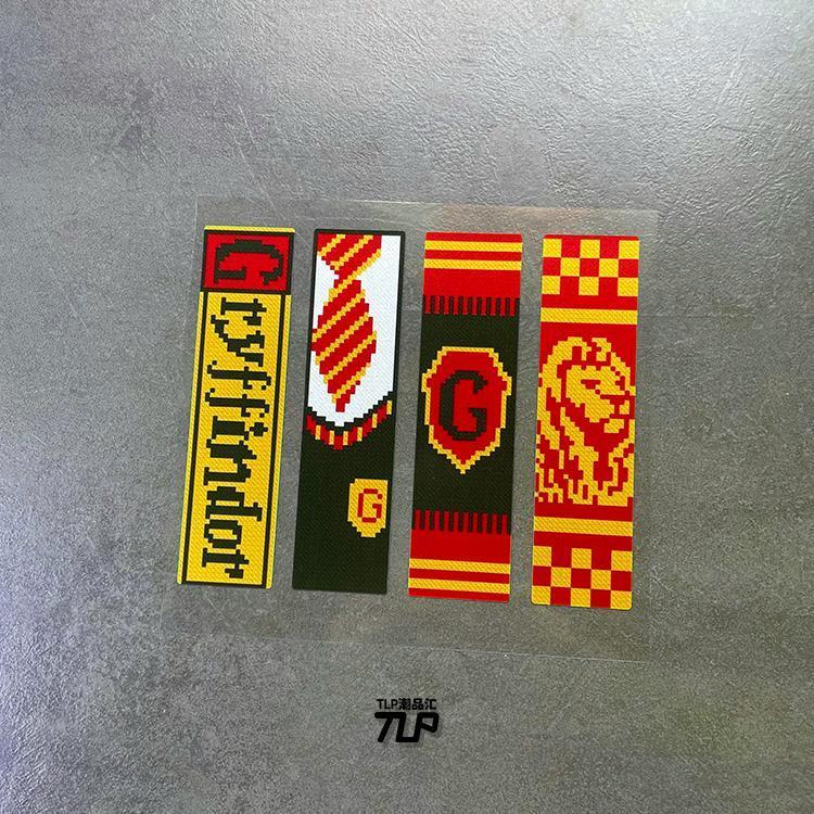TLP Adesivo de carro reflexivo Hogwarts Magic School Gran Fendo Preppy Car Multiuso Adesivo de Pixel à prova d'água