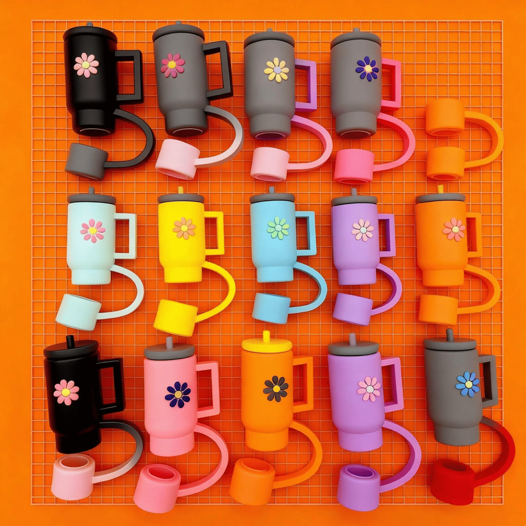 Kit Capas para Canudo 10mm ✨ Proteção Higiênica para Copos e Garrafas