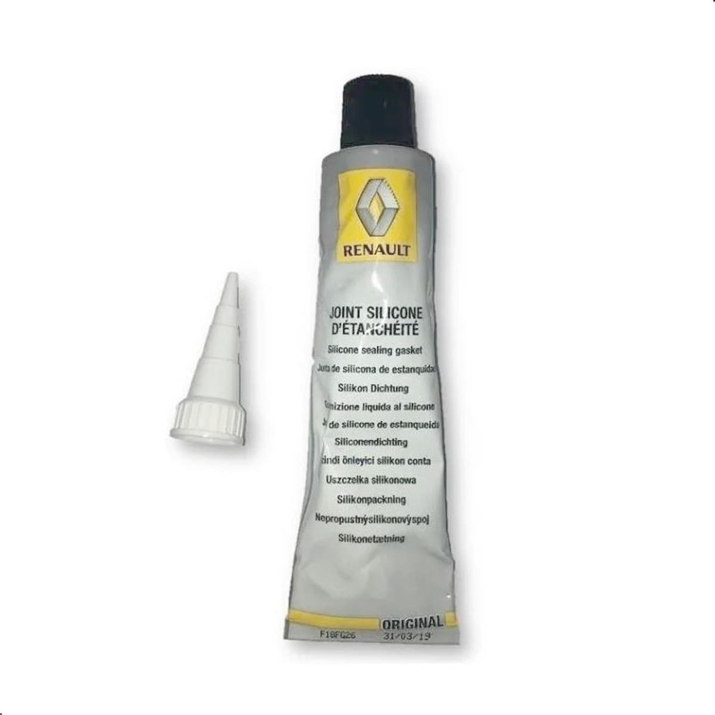 Cola Black Adesiva Vedadora De Juntas Original Renault em Oferta na Shopee