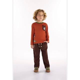 Conjunto Infantil Masculino com Camiseta e Calça Urso Amigo Três e Já em Oferta na Shopee