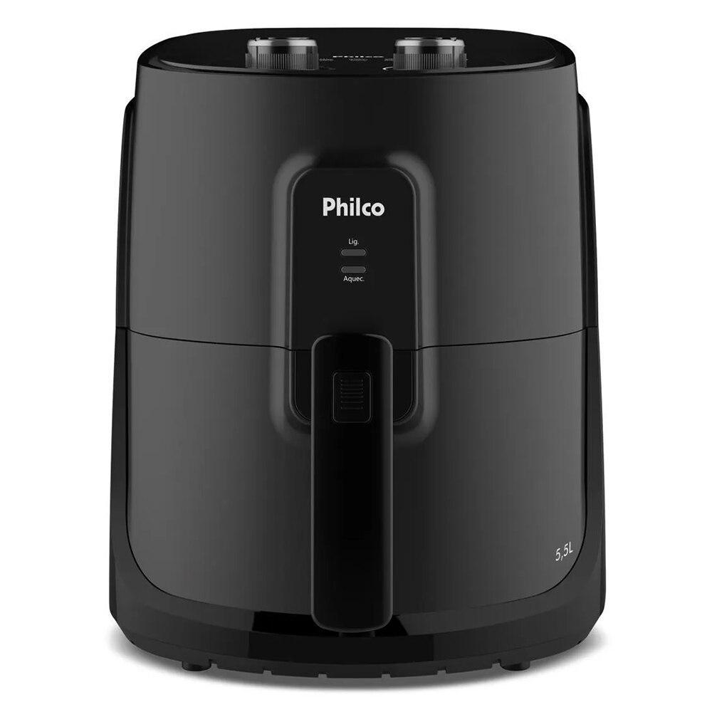 Air Fryer Philco PAF55B 5,5L com Revestimento Redstone 1500W — 110V em Oferta na Shopee