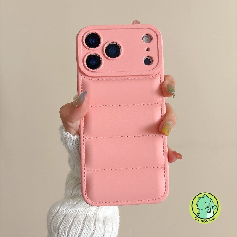 Capa De Telefone Jaqueta Para Baixo Redmi Note 14 13 Pro Plus Turbo 4 + 5G 4G Luxo Fofa Simples Cor Doce Anti-Queda Capa em Oferta na Shopee