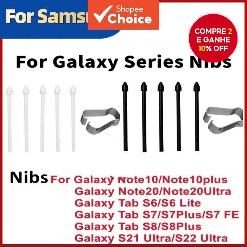 Pacote Com 5 Pontas De Caneta S Para Samsung Tab S6/S6 Lite/S7 FE/S8 E Note10/20 Series-Conjunto De Substituição De Pont