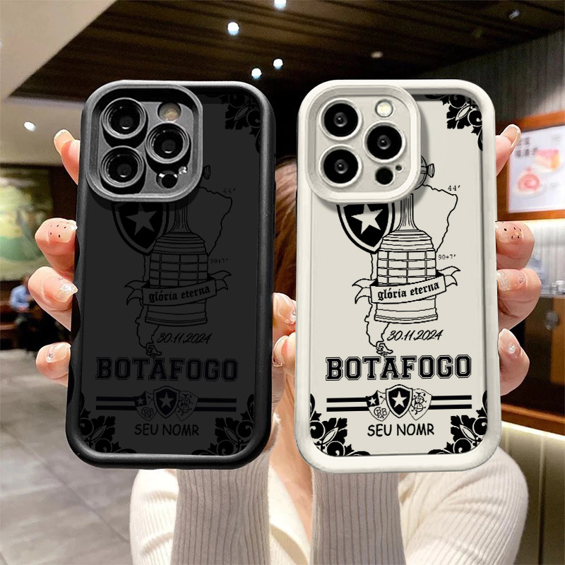Capinha de personalizado Clube de Futebol Botafogo para Xiaomi Redmi Note 13 12 14C 8 14 12 13 pro 4G capa anti impacto