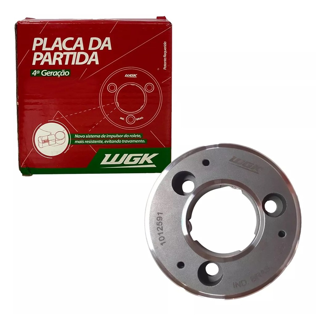 Placa Partida Xr 225 Xt225 Ttr230 Wgk 4° Geração Factor 125 2006 2007 2008 2009 2010 2011 2012