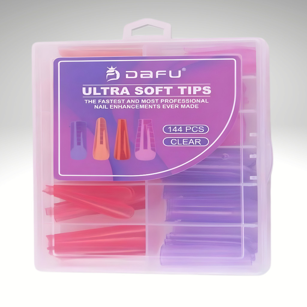 Molde F1 Dafu Colorido 4 Formatos 144 Peças | Alongamento de Unhas Gel em Oferta na Shopee