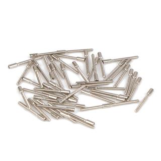 [Trêsgoodstonesgen] 50 Unidades De Extensão De Aço De 0.9 Mm Para Haste De Enrolamento Sem Hastes , Reparo De Relógios ,